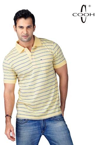 The Yellow Stripe Polo 